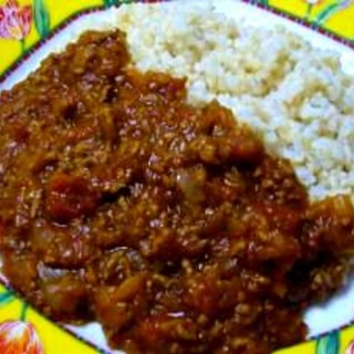 簡単♪楽チン♪水なしキーマカレー